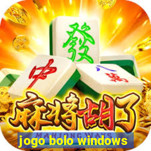 jogo bolo windows